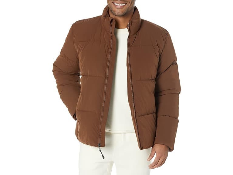 Amazon Essentials Mens Mock Neck Puffer Coat - Image 1