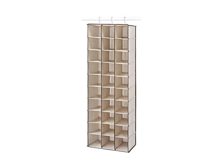 Whitmor Hanging Shoe Shelves 30 Section
