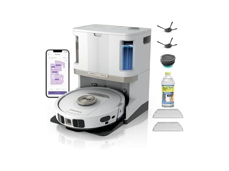 Shark PowerDetect NeverTouch Pro Robot Vacuum & Mop - Image 1