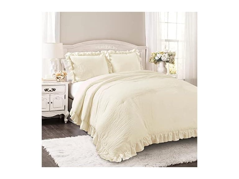 Lush Decor Reyna Ruffle Comforter Set - Image 1