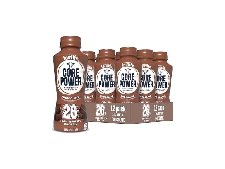 12PK Core Power Protein Shake, Chocolate, 14oz - Image 1