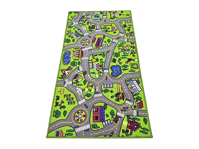 2Pk Carpet Playmat Kids Rug - 71" x 39" - Image 1