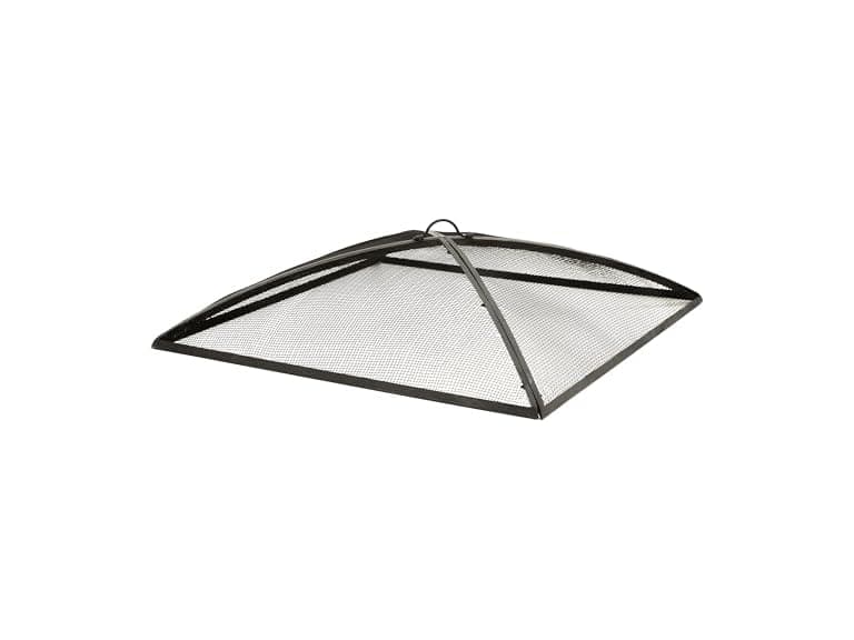 Sunnydaze Square Fire Pit Screen Cover, 31" x 31"