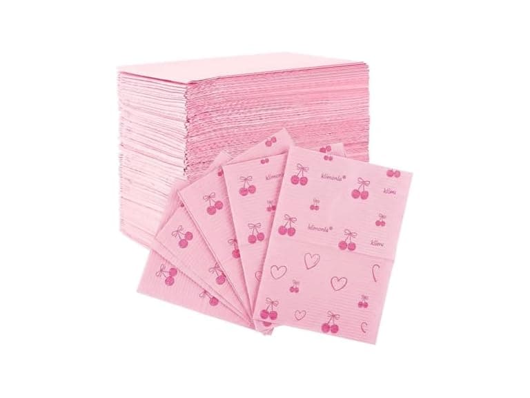 Klimonla 125 Pack Dental Bibs - Image 1