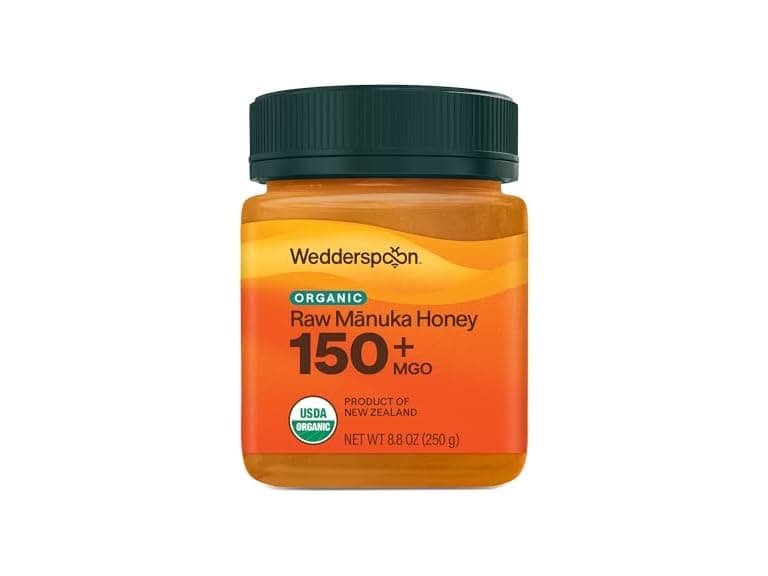 Wedderspoon Organic Raw Manuka Honey 150+ MGO, 8.8 Oz - Image 1