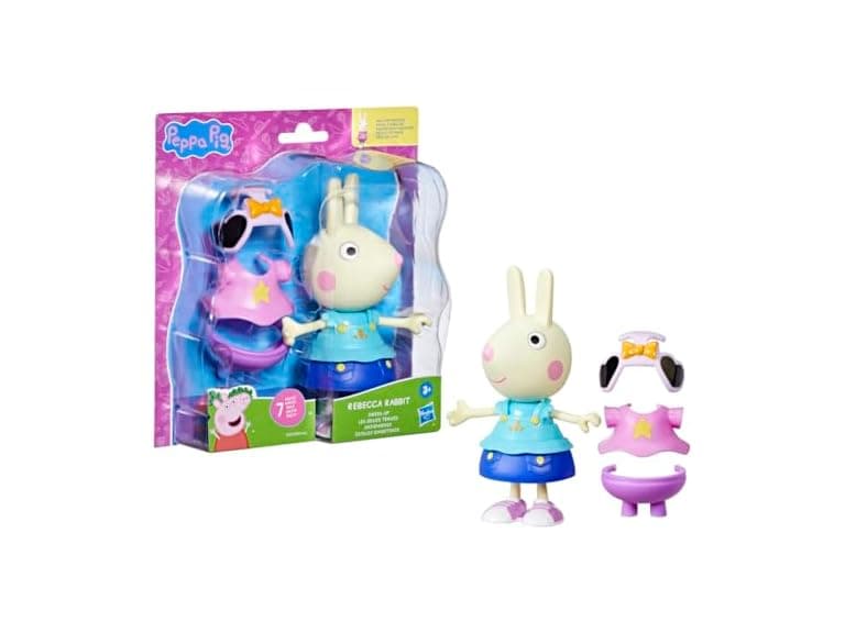 Peppa Pig Rebecca Rabbit Dress-Up Figure - Image 1