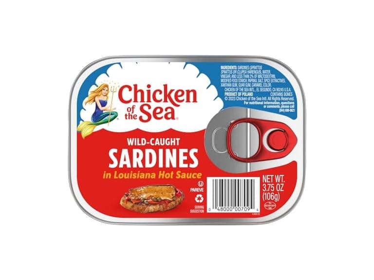 Chicken of the Sea Sardines in Louisiana Hot Sauce - Image 1