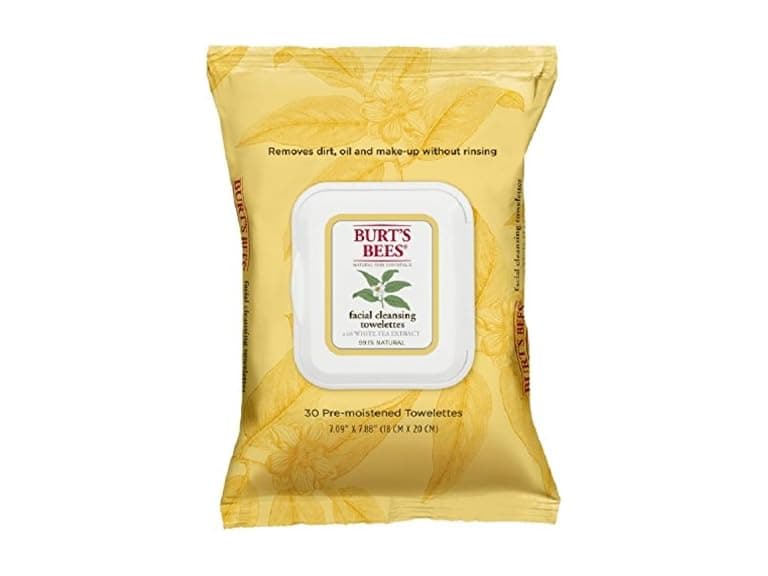 Burts Facial Wipes White Tea 30ct - Image 1