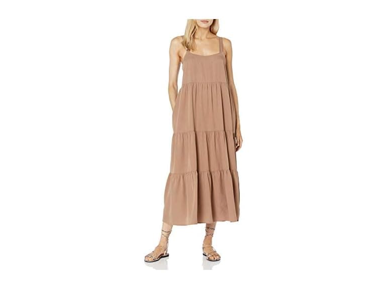 The Drop Britt Tiered Maxi Tent Dress - Image 1
