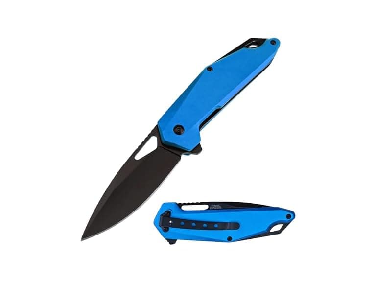 Tac-Force Pocket Knife 7.75" Red - Image 1