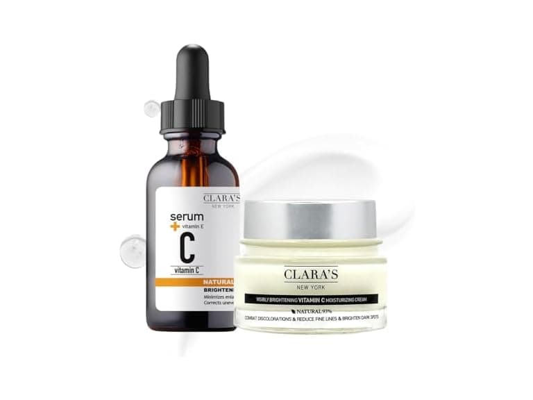 Clara's Vitamin C Serum & Cream Gift Set - Image 1