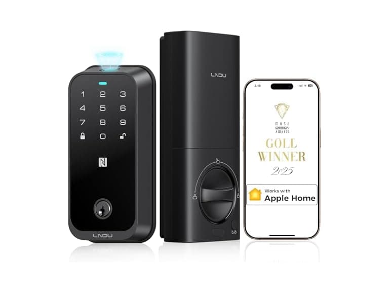 LNDU Fingerprint Keyless Entry Door Lock