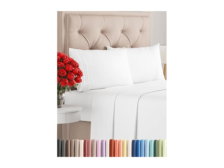 CGK 4 Piece Breathable Sheet Set- King - Image 1