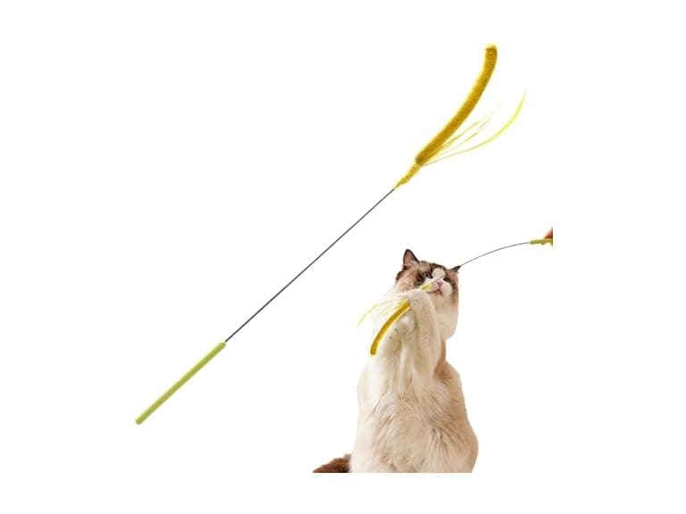(2 Pack) Cat Wand Toy - Image 1