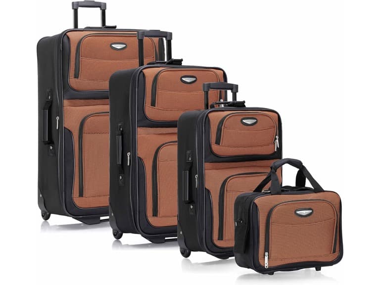 Travel Select Amsterdam Softside Expandable Luggage, 4PC Set - Image 1