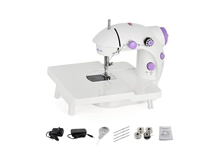 smusei Mini Sewing Machine Dual Speed Portable - Image 1