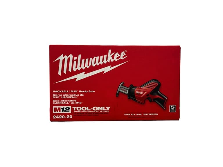 Milwaukee 2420-20 M12 12V  HACKZALL Recip Saw - Image 1