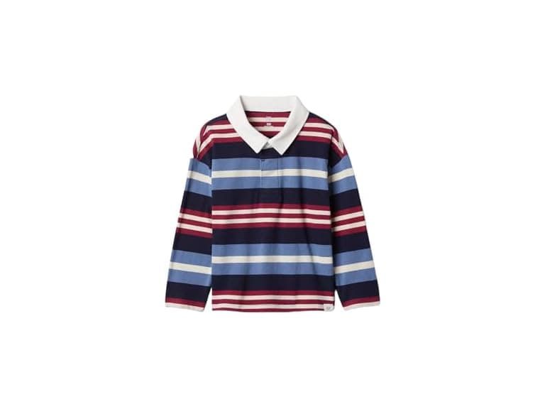 GAP Boys Long Sleeve Rugby Polo - Image 1