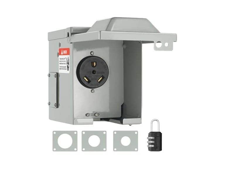 VEVOR 30 Amp RV Power Outlet Box - Image 1