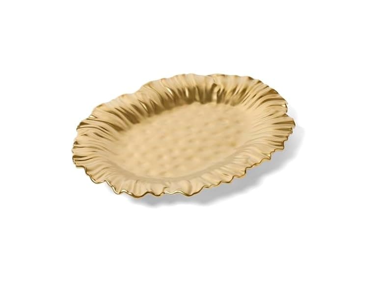 Elegance Luxury Gold Sunflower Platter  - Image 1