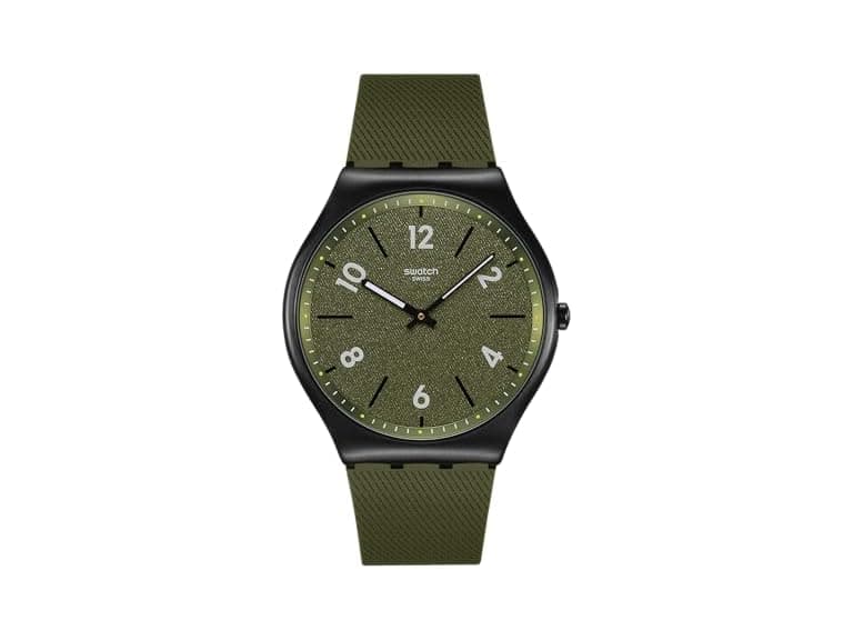 Swatch Skin Irony 42 Unisex Grn Watch - Image 1