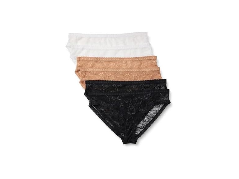 Amazon Essentials Womens Lace Cheeky Panties 6Pk - Image 1