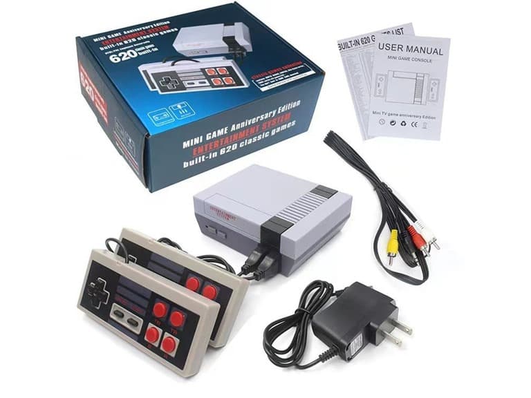 Retro Gaming Console with 620 Games - Image 1