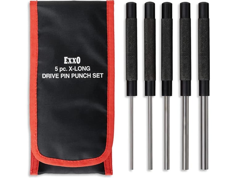EXXO 0026 5-Piece Long Drive Pin Punch Set - Image 1