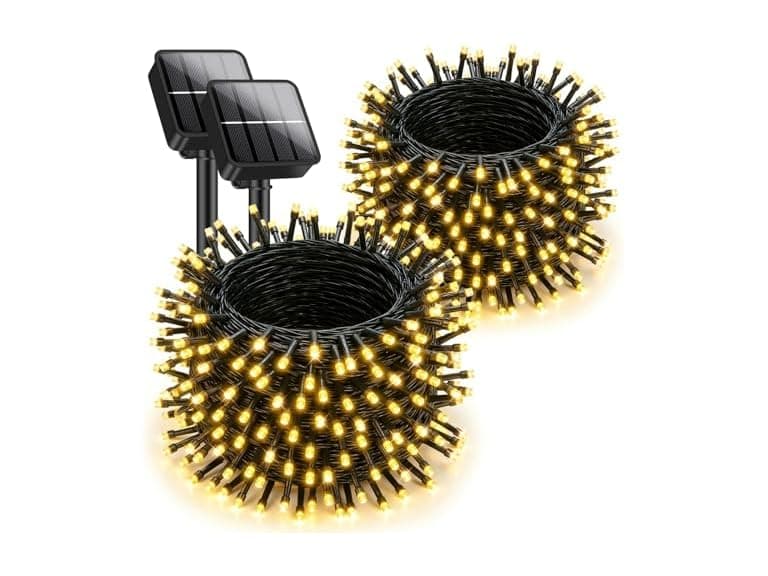 Brightever 2-Pack Solar String Lights Outdoor - Image 1