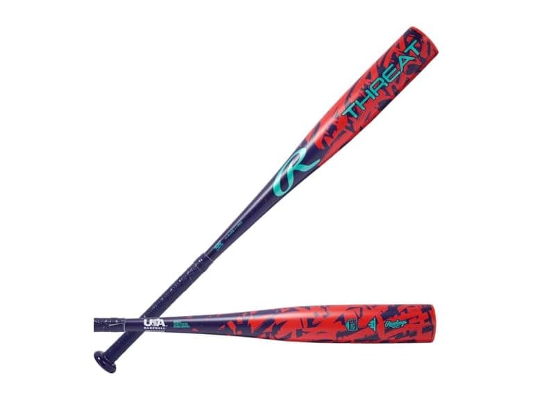 Rawlings | 2026 | Threat Baseball Bat | USA | 2 5/8" Barrel | 31" | -12  - Image 1