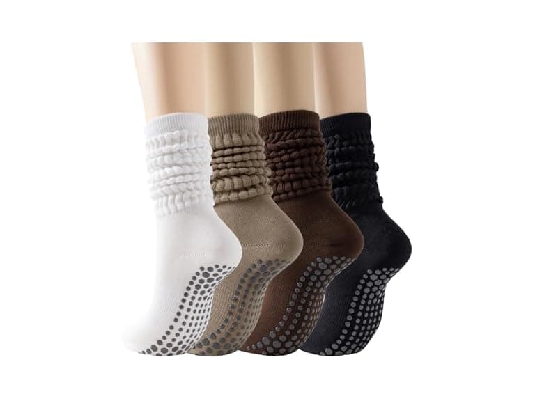 Holaraon Slouch Socks for Women w/Grip - Image 1