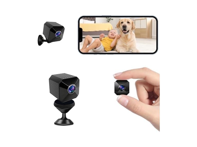 FXURLE 4K Indoor Security Nanny Cam - Image 1