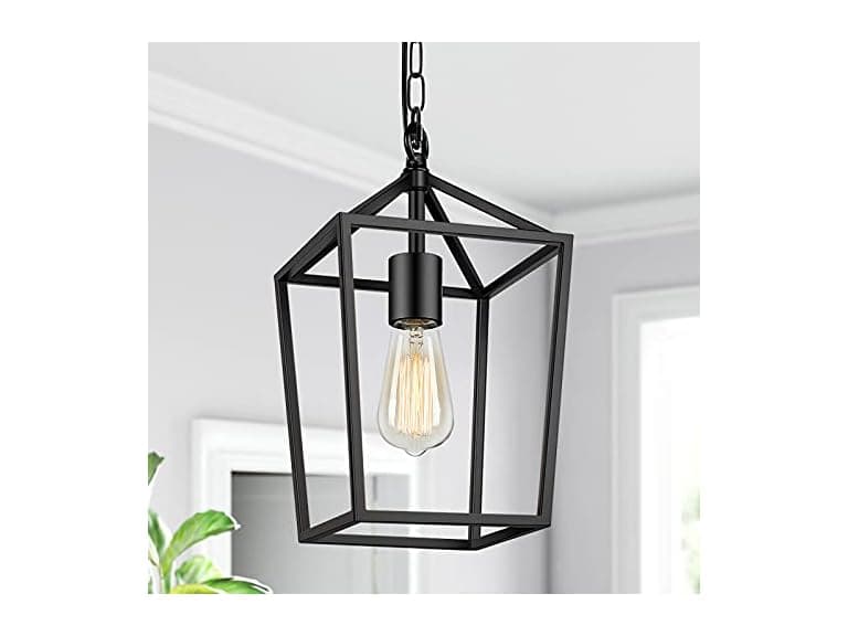 BesLowe Farmhouse Black Pendant Light - Image 1