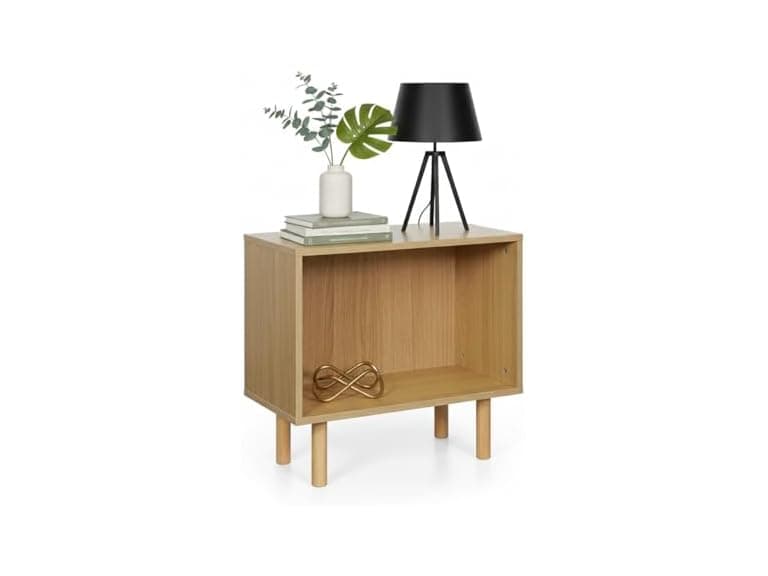 Home Zone Living Stackable Storage Cube End Table - Image 1