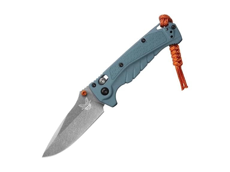 Benchmade Mini Adira Knife - Blue - Image 1