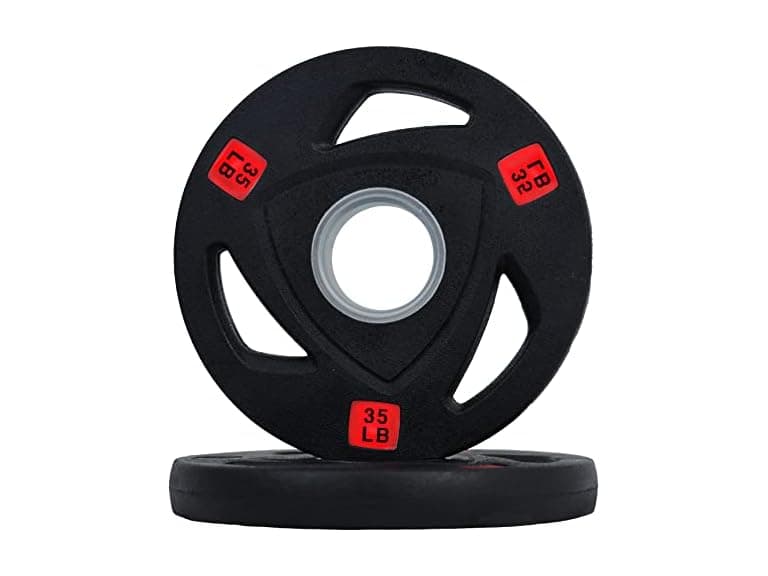 Signature Fitness Weight Plate, Style #6, 35lbs Pair - Image 1