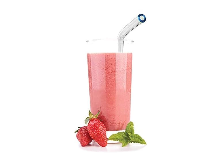 Extra-Wide 10mm Reusable Glass Drinking Straws - Image 1