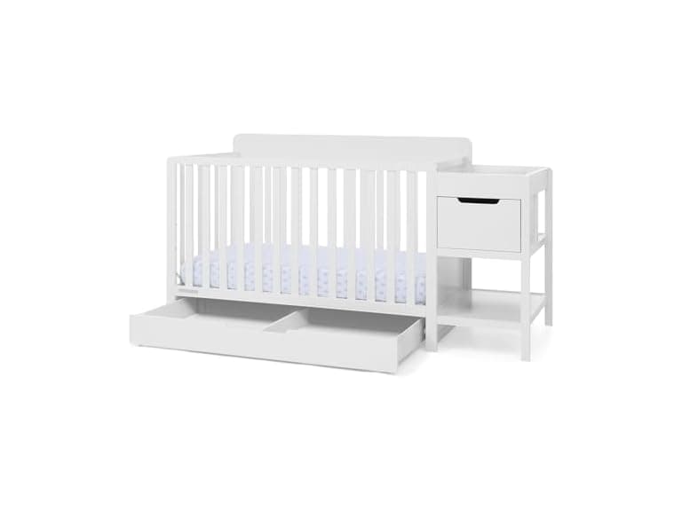 Delta Children Maya 5-in-1 Convertible Crib - Image 1