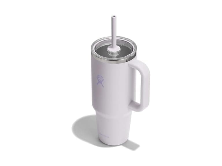 Hydro Flask 40oz Clear Lid Travel Tumbler - Cloud Pink - Image 1