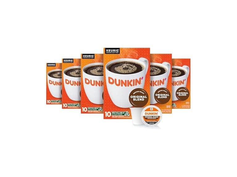 6PK Dunkin Original Blend Coffee, Medium Roast - Image 1