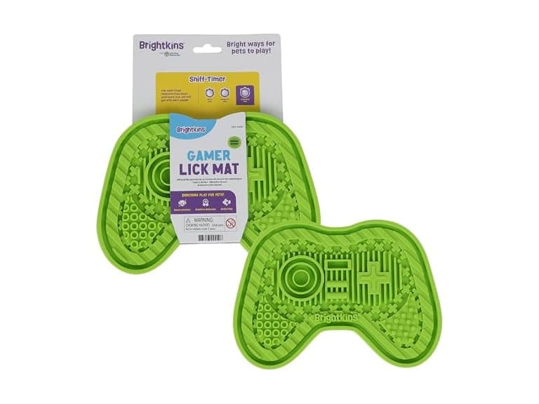 Brightkins Gamer Lick Mat - Mental Stimulation - Image 1