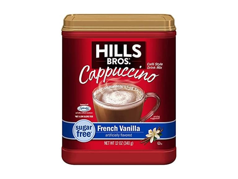 Hills Bros. Instant Cappuccino Mix 12oz. - Image 1