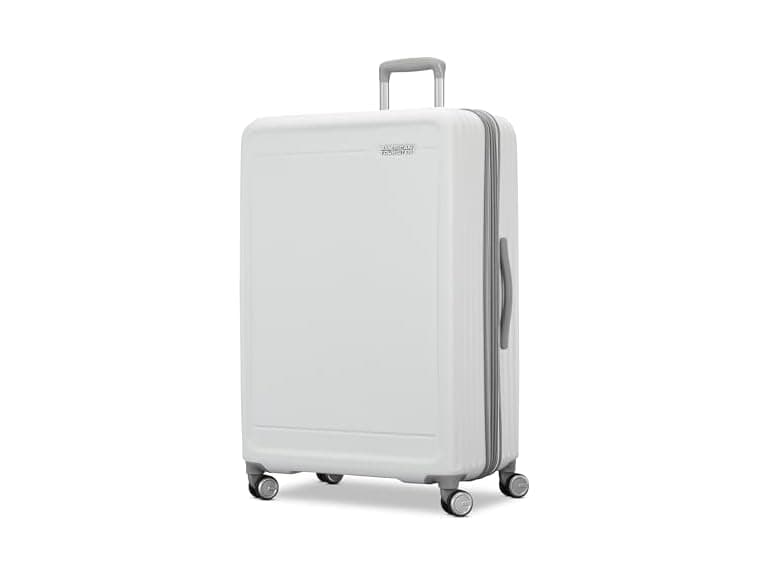 American Tourister Fathead Large Checked Luggage - Image 1