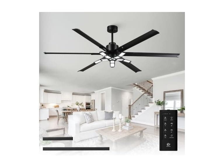 Parrot Uncle 84 Inch Industrial Ceiling Fan - Image 1