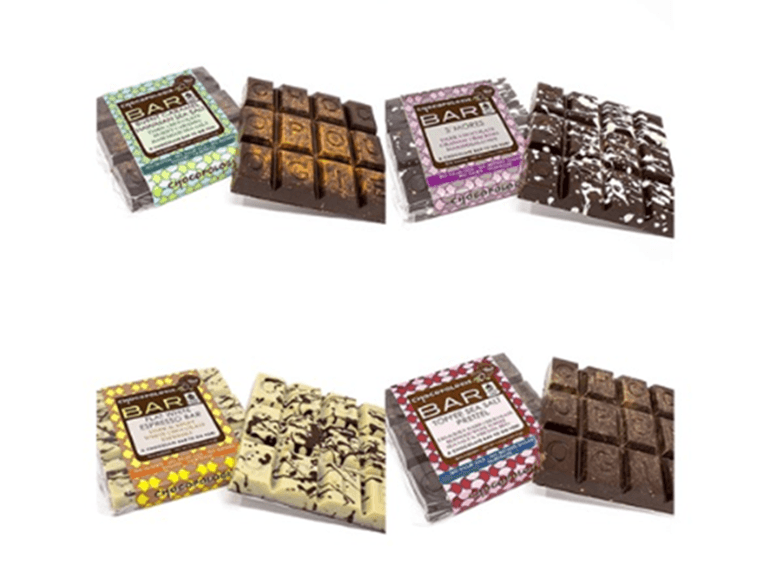 Chocopologie Bars, Classics, 4-Pack - Image 1