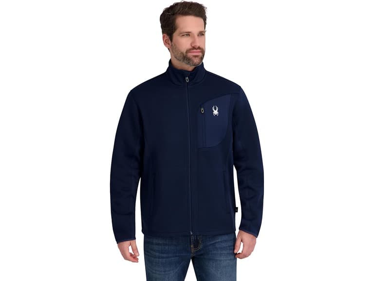 Spyder Mens Encore Fleece Zip Up Jkt - Image 1
