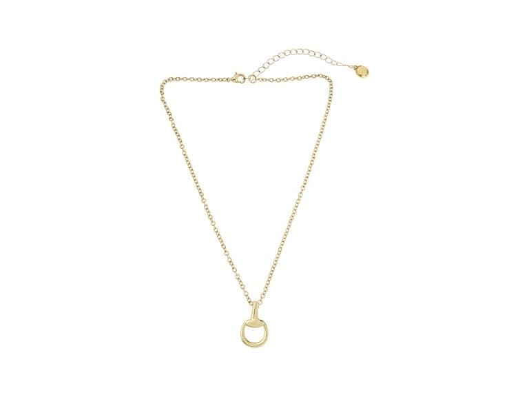 Steve Madden Women's Collegiate Link Pendant Neckl - Image 1