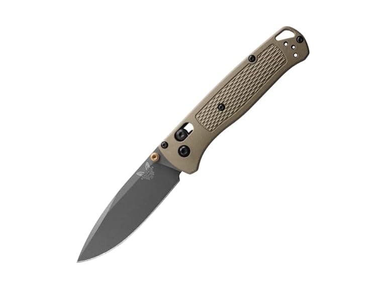 Benchmade Bugout Knife - Ranger Green Grivory - Cerakote Finish - Image 1
