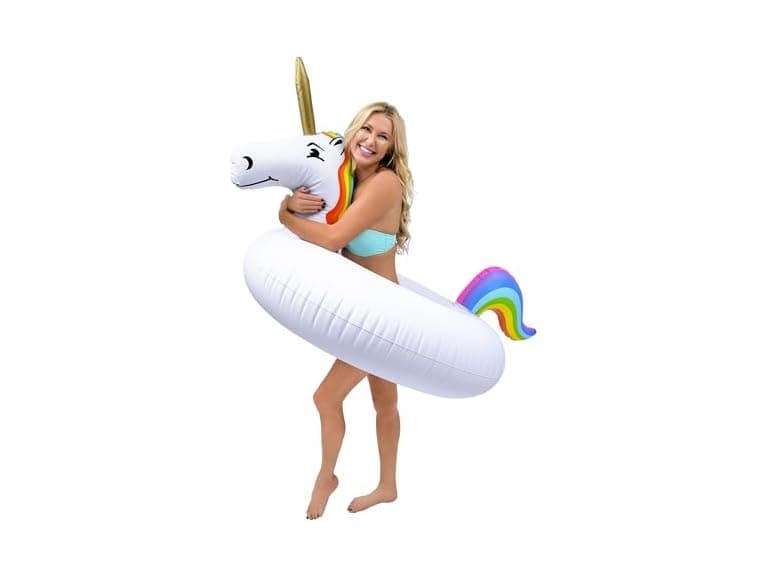 GoFloats Unicorn Pool Float Party Tube - Image 1