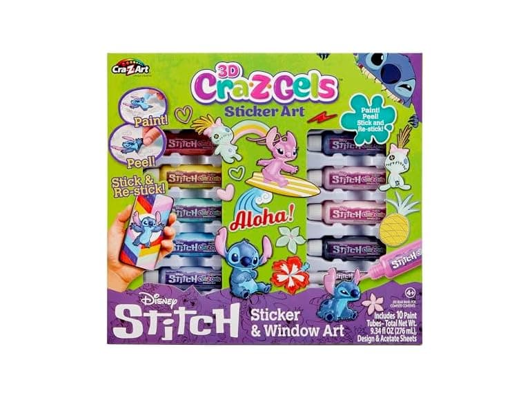 Stitch CRA-Z-Gels 3D Deluxe DIY Sticker Maker Set - Image 1